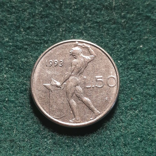 Italia 1993 lire piccola - 50,