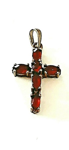 Ciondolo granato oro 333 - granato, °