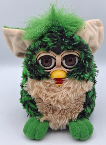 Furby turtle brown - brown, eyes