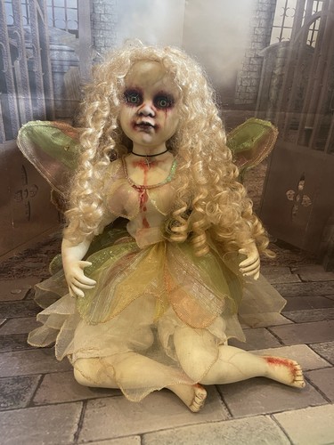 Ooak creepy horror fata - creepy,