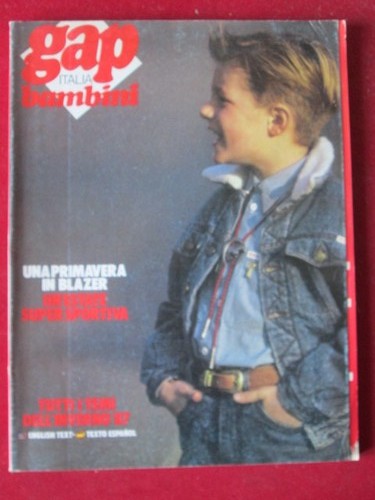 Gap italia bambini 1986 - italia,