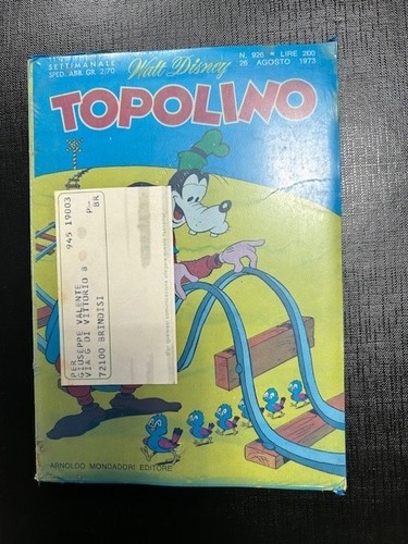 Topolino 926 blisterato per - topolino,