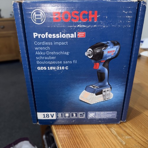 Bosch gds 18v 210 - c, chiave