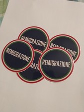 Remigration Italy stickers