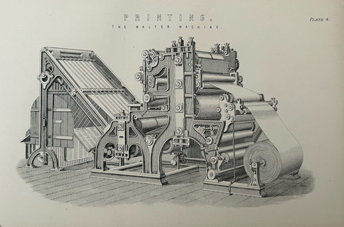 Stampa antica macchina - stampa,