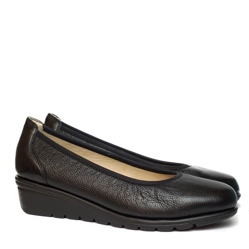 Caprice decollete nero nappa - decollete,