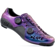 LAKE Scarpe Bici da Corsa Uomo - CX403 - Chameleon Blue/Nero