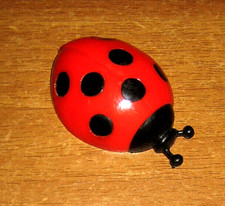 CALAMITA Coccinella TOTAL Anni 70 Io Porto Fortuna Design TOFFANO Milano - RARA