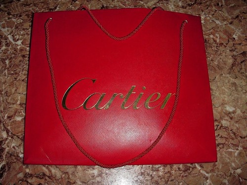Sacchetto regalo cartier - sacchetto,