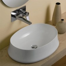 Lavabo appoggio ovale
