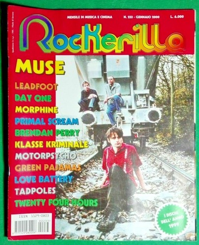 Rivista rockerilla muse - rockerilla-,
