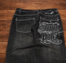 Jeans uomo South Pole nero