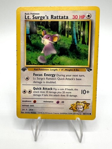 Carta pokemon set gym - carta,