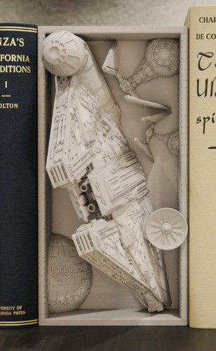 Millenium falcon book - falcon, nook