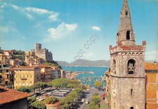 Cartolina Lerici scorcio paese