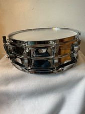 Ludwig rullante vintage, distintivo bianco e nero, anni 80, 10 anse