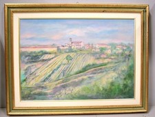 DIPINTO OLIO JUTA L. BASTIA