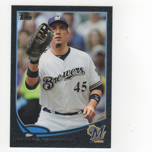 2013 topps black travis - black, #45