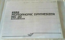 MANUALE KORG MS-20 MONOPHONIC SYNTHESIZER