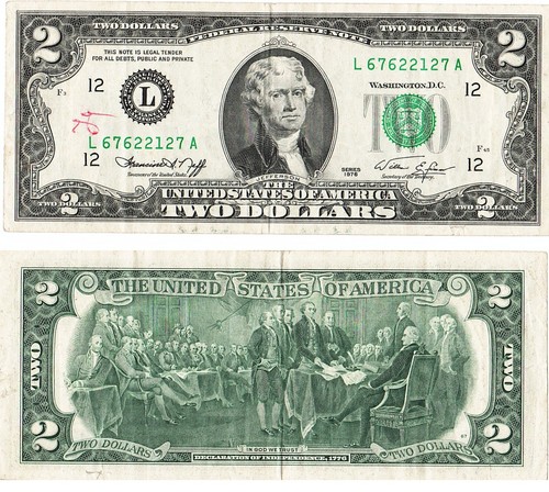 Stati uniti usa 1976 dollari - stati,