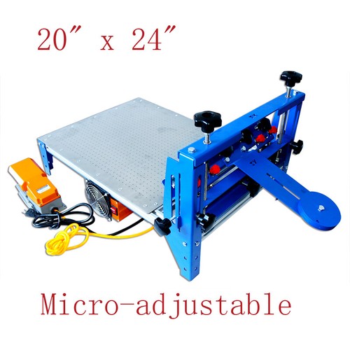 Pressa serigrafica sottovuoto