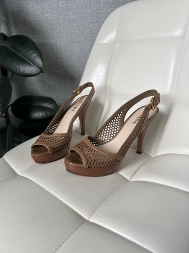 Scarpe prada pelle marrone - pelle,