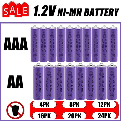 Aaa batterie ricaricabili - aaa,