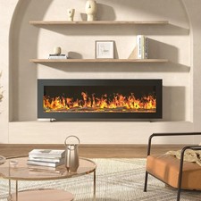 Camino LED Media Parete Fuoco