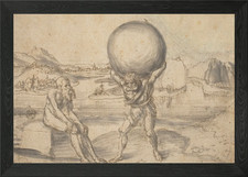 Quadro Atlante e Prometeo