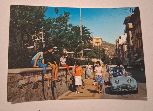 Cartolina alassio via - via, dante