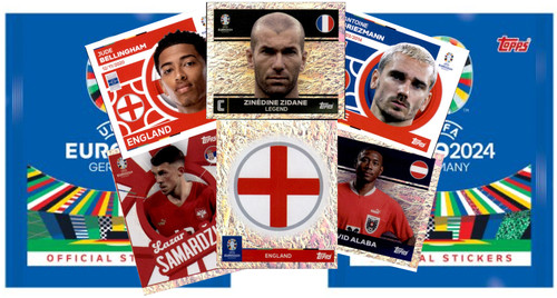 Adesivo topps uefa euro 2024 - uefa,