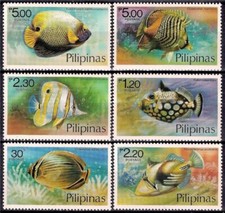 Filippine 1978 Pesci Tropicali Natura Marina Conservazione Fauna Selvatica Pesci MNH/1