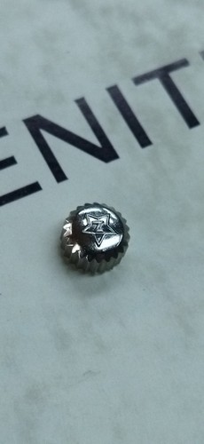 Zenith crown steel stellina - ,