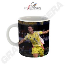 Tazza Dusan Vlahovic Juventus idolo goal calcio lavabile alta qualità regalo