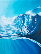 Quadro Olio su Tela 50x70 Mare