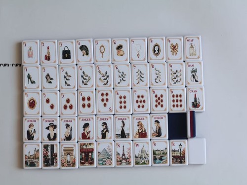 Piastrelle mahjong americane - americane, a