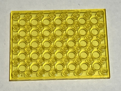 Lego trans giallo 6x8 - lego,