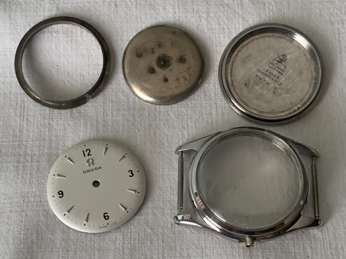Omega cassa acciaio - , 33mm