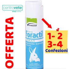 Neo Foractil Conigli 1 / 2 / 3 / 4 Confezioni Spray 250 ml Insetticida Acaricida