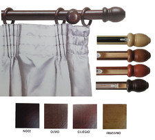 Bastone per tenda in legno