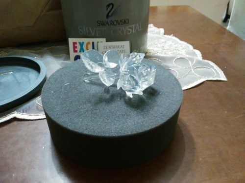 Fiore rosa della swarovski - della,