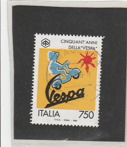 Vespa francobollo dedicato - -,