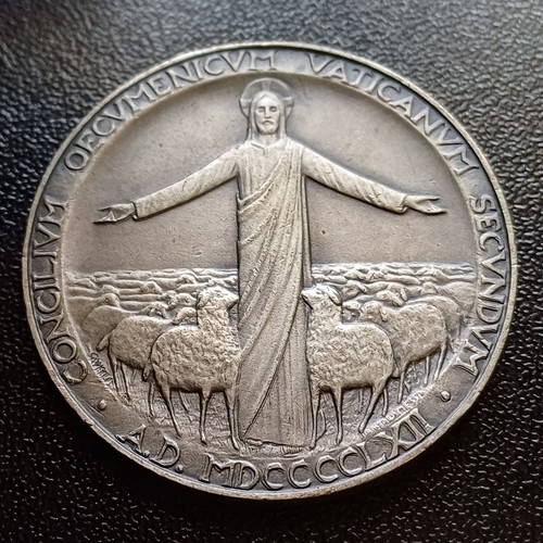 Vecchia medaglia vaticana - vecchia, in