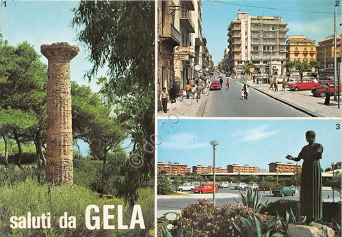 Cartolina postcard saluti - -,