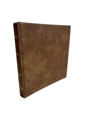 Cartella con custodia Marini Lampo marrone per album francobolli