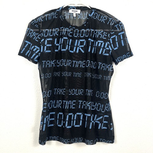 Top moschino vintage rete - top,