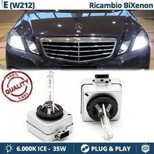 2 Lampadine BIXENON D1S PER Mercedes Classe E W212 09-12 RICAMBIO 35W 6000K HID