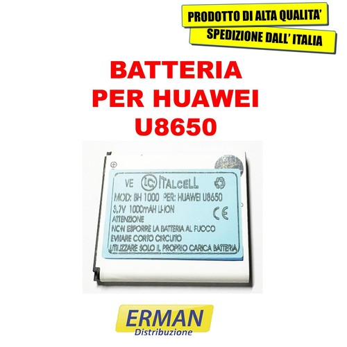 Batteria per huawei u8650 - batteria,