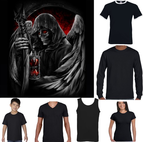 Grim reaper con - una, falce