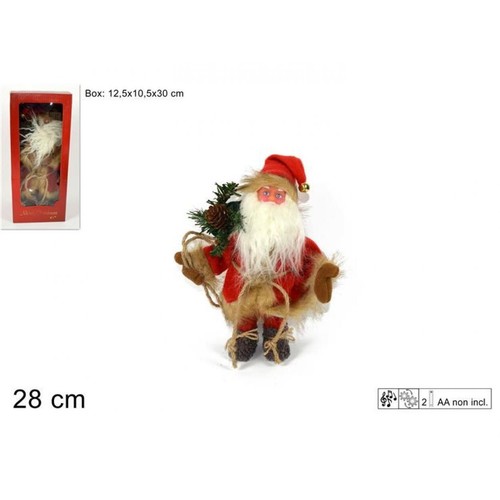 Babbo natale con - natale, e